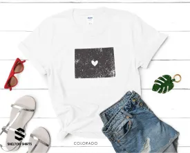 Colorado Vintage with Heart T-Shirt