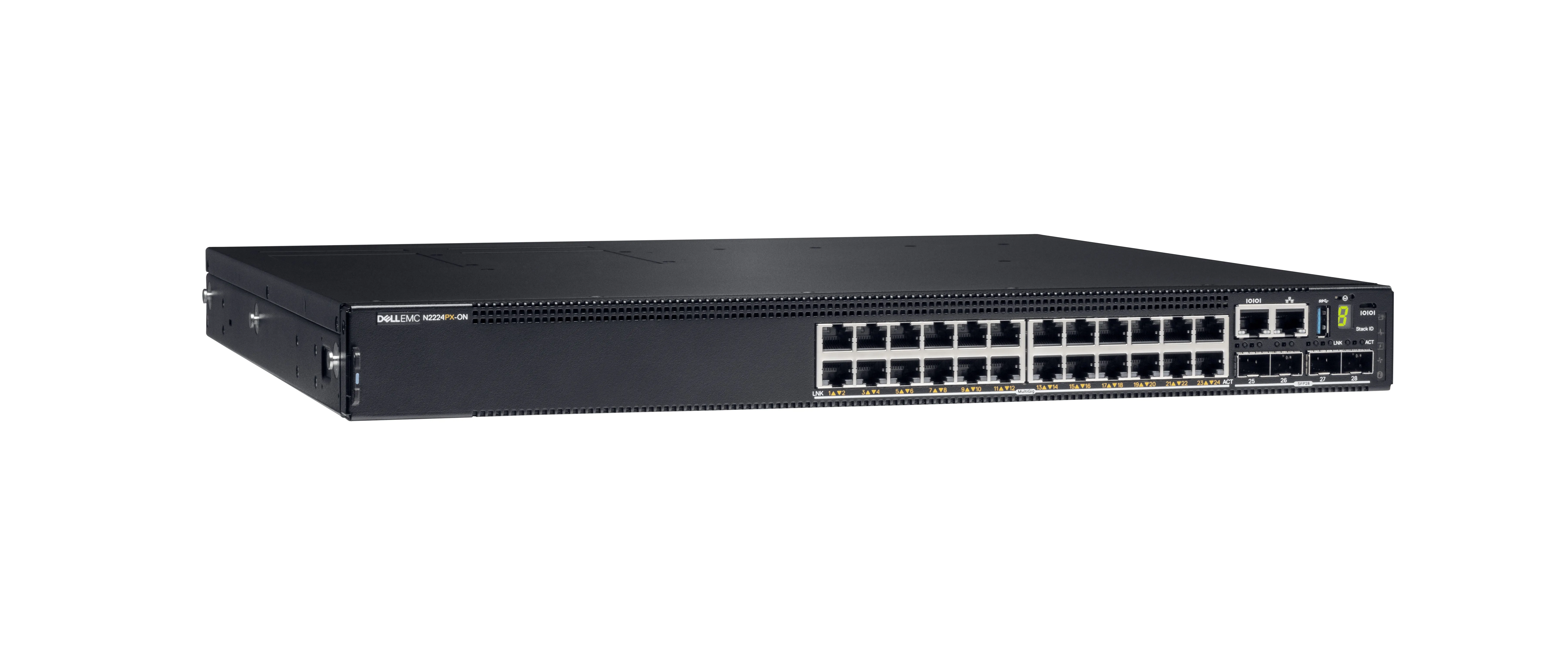 Dell Emc Powerswitch N2200-On Series N2224px-On - Switch - 24 Ports - Managed - Rack-Mountable - Campus Smart Value