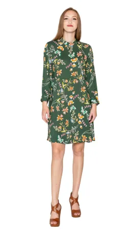 Velvet by Graham & Spencer Juliet Printed Floral Mock Neck Dress